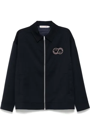 JOSHUA SANDERS Logo-embroidered jacket