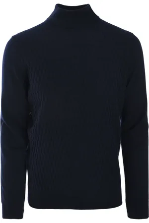 corneliani Checkerboard-knit jumper