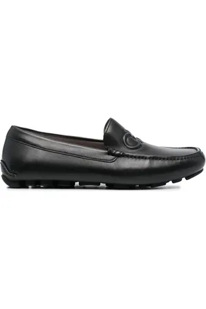 Salvatore Ferragamo Embossed-Gancini loafers