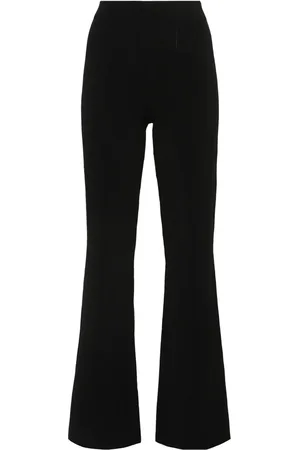 ERMANNO SCERVINO Exposed-seam detail flared trousers