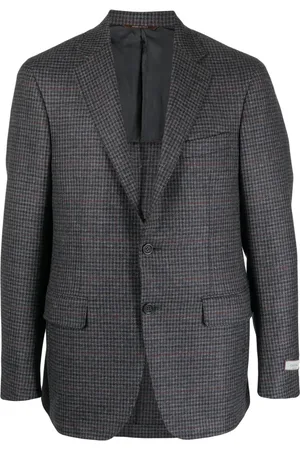 CANALI Kei plaid-check blazer