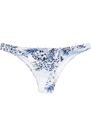 Lygia & Nanny Palm-tree print bikini bottoms