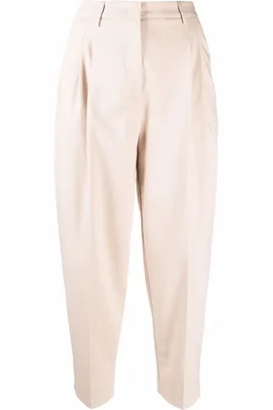 BLANCA High-waisted cropped trousers