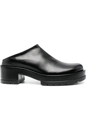 SAPIO 70mm heel leather mules