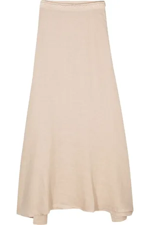 Amotea Charline linen maxi skirt