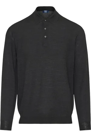 FEDELI Fine-knit polo shirt