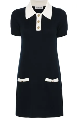 Miu Miu Fine-knit cashmere dress