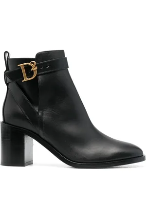 Dsquared2 Logo-buckle high-heel boots