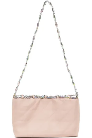 0711 Natalie bead-embellished shoulder bag