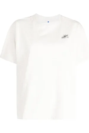 Ader Error Logo-embroidered short-sleeve T-shirt