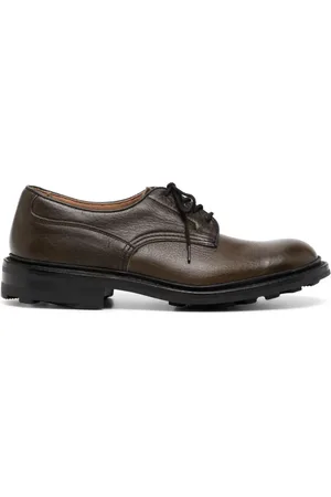 TRICKERS Lace-up leather loafers