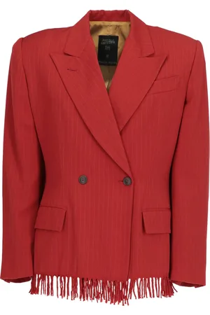Jean Paul Gaultier 1990s fringed blazer