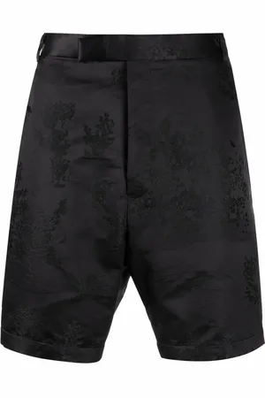 Thom Browne RWB stripe tailored shorts