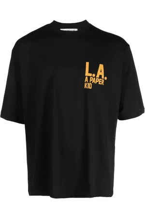 A PAPER KID Logo-print cotton T-shirt