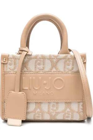 Liu Jo Mini logo-charm tote bag