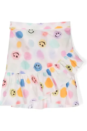 Molo Polka-dot print organic cotton skirt