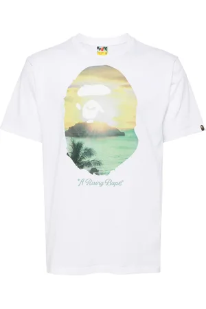 A Bathing Ape Logo-print cotton T-shirt