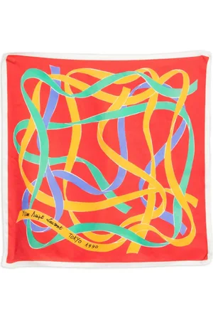 Saint Laurent 1990s silk scarf