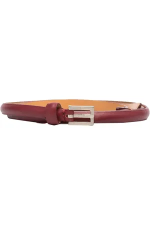 Gianfranco Ferré 1990s skinny leather belt