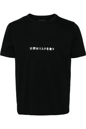 AGNÈS B. Slogan print short-sleeves T-shirt