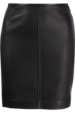 Alexander Wang Leather bodycon miniskirt