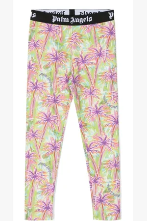 Palm Angels Printed stretch-jersey leggings