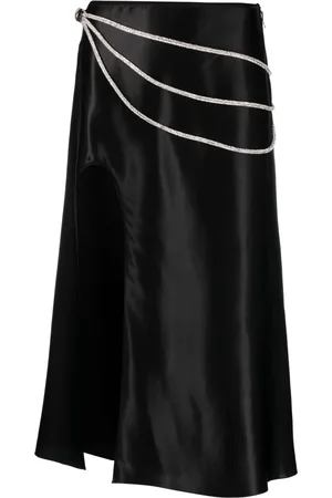 Nué Notes Laetitia rhinestone-embellished midi skirt