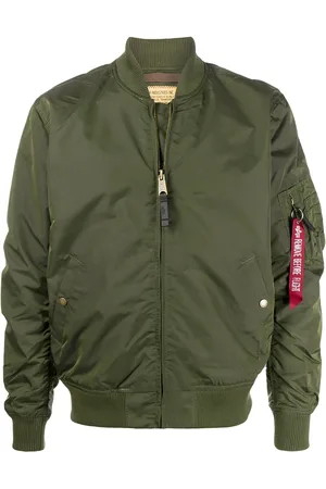 Alpha Industries Zipped bomber jacket