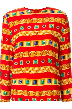 Céline Jewel print blouse