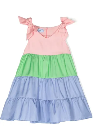 Mimisol Panelled-design sleeveless dress