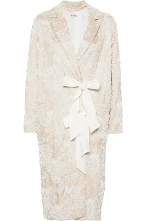 BODE Beaded jacquard coat