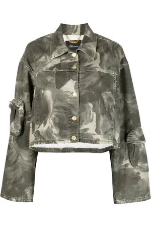 BLUMARINE Abstract-print jacket