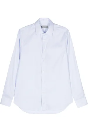 CANALI Long-sleeve striped shirt