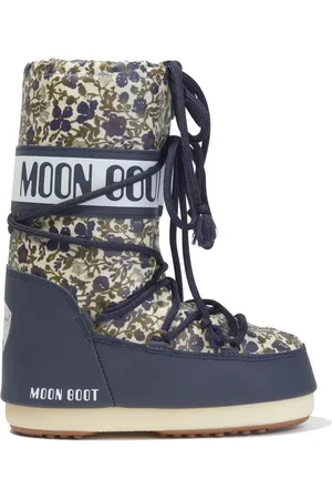 Moon Boot Icon floral-print snow boots