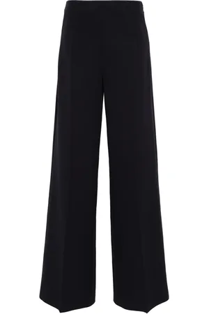 Safiyaa Crepe wide trousers