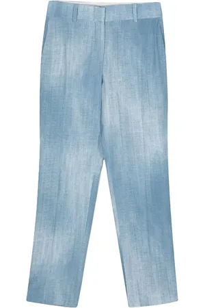 ERMANNO SCERVINO Pressed-crease tailored trousers