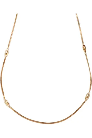 Dior 2000s curb chain necklace