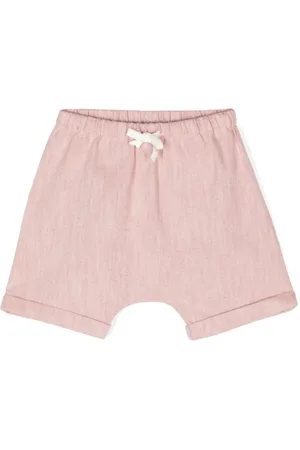 Zhoe & Tobiah Drawstring-waistband smart shorts