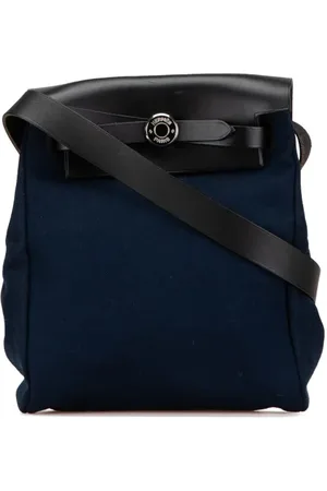 Hermès 2004 Toile Herbag TPM crossbody bag