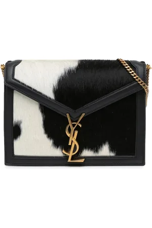 Saint Laurent 2020 Calf Hair Cassandra crossbody bag
