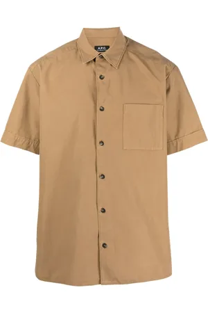 A.P.C. Ross short-sleeve cotton shirt