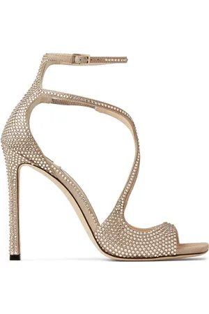 Jimmy Choo Azia 95mm crystal-embellished sandals
