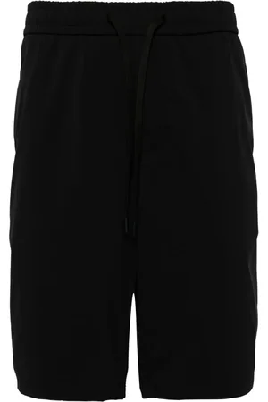 HUGO BOSS Drawstring-waistband track shorts