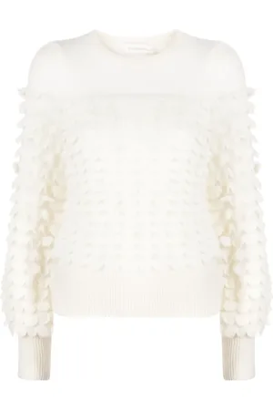 ZIMMERMANN Luminosity 3D-knitted jumper