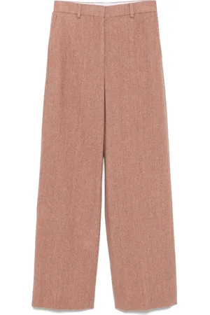 Stella McCartney Mélange-effect trousers