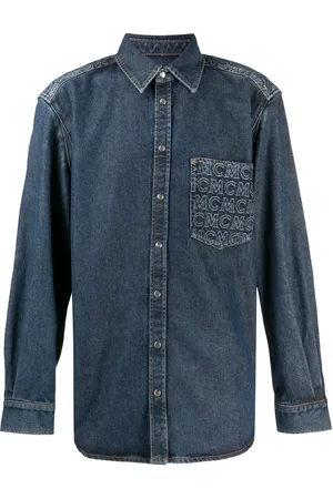 MCM Medium wash denim shirt