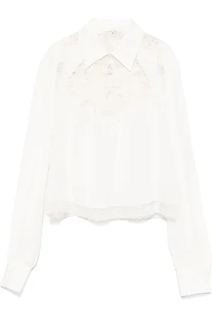 ERMANNO SCERVINO Lace-appliqué blouse