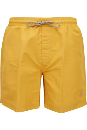 Brunello Cucinelli Drawstring-waist swim shorts