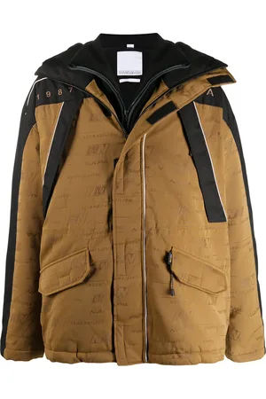 NAPA Oversized logo print coat
