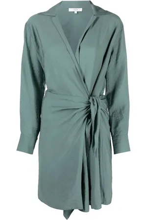 Vince Wraparound short dress